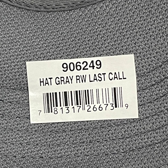 Gray "Rusty's Last Call" NASCAR Snap-Back Hat NWT Penske/Miller Lite Racing - Picture 6 of 8